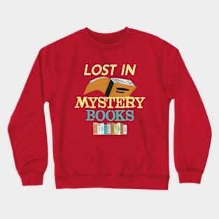 Lost in Mystery Books Crewneck Sweatshirt